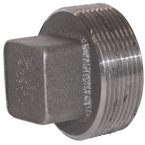 SHP200FS NPT Threaded Square Head Plug SHP200FS 3000# Forged Steel NPT Threaded Square Head Plug